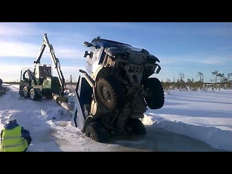 Видео: север ошибок не прощает на что способна русская техника