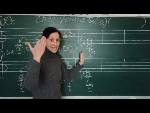 Видео: Обращения Тонического трезвучия .