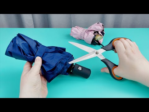 Видео: ШЕДЕВР ИЗ СТАРОГО ЗОНТИКА! Увлекательная переработка старых вещей!