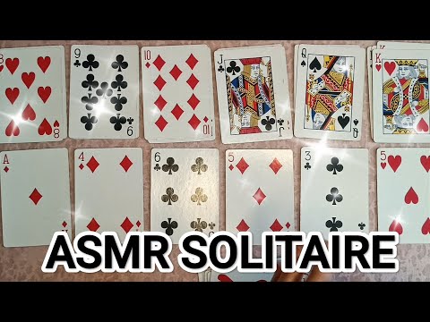 Видео: ASMR SOLITAIRE ✨/ АСМР ПАСЬЯНС ♥♠/ КАРТЫ / WHISPER/ GUM