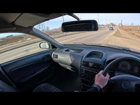 Видео: Mazda Familia / Nissan AD 2002 1.5 100HP MILEAGE 405 000 КМ! POV Drive /Тест драйв от первого лица