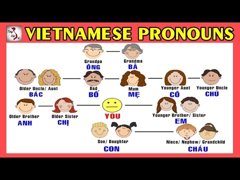Видео: Изучайте вьетнамский с TVO | Местоимения
