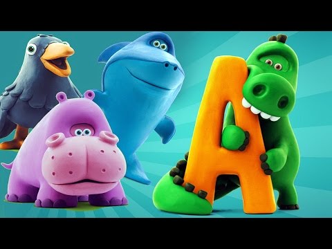 Видео: Азбука с животными - Развивающая игра для ребёнка из Говорящей Азбуки / Учим Буквы