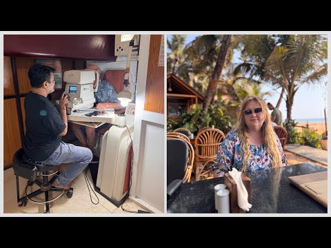 Видео: #24 Пляж Агонда и очень милый шек. Делаем в Индии очки на заказ. Палолем, Гоа, февраль 2025