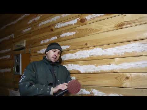 Видео: Как заделать трещины в брусе