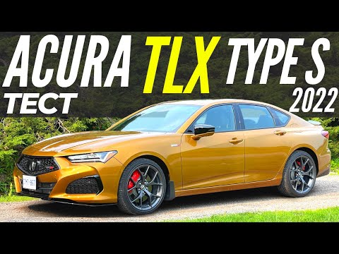 Видео: Новая Acura TLX Type S 2022. Подробный Тест-драйв Акура ТЛХ