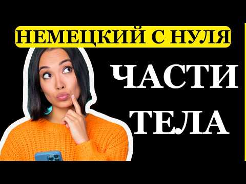 Видео: ЧАСТИ ТЕЛА ПО НЕМЕЦКИ СЛОВАРЬ ДЛЯ НАЧИНАЮЩИХ
