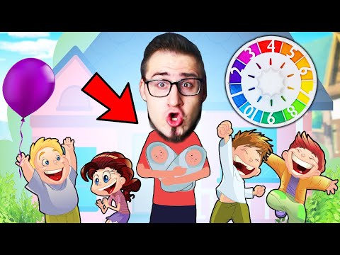 Видео: СТАЛ ОТЦОМ СЕМЕРЫХ ДЕТЕЙ, ДОЛГИ, КРЕДИТЫ В GAME OF LIFE