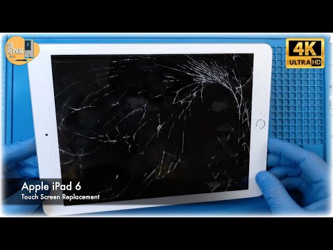 Видео: Замена сенсорного экрана Apple iPad 6-го поколения #iPad