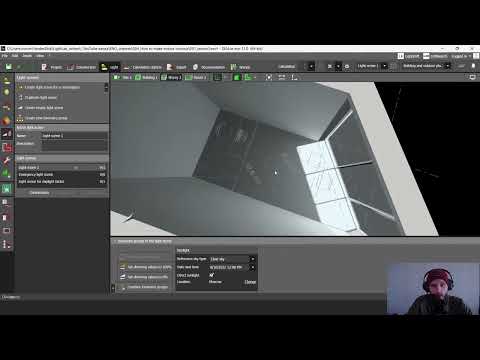 Видео: DIALux EVO. Расчет и анализ естественного освещения для помещения