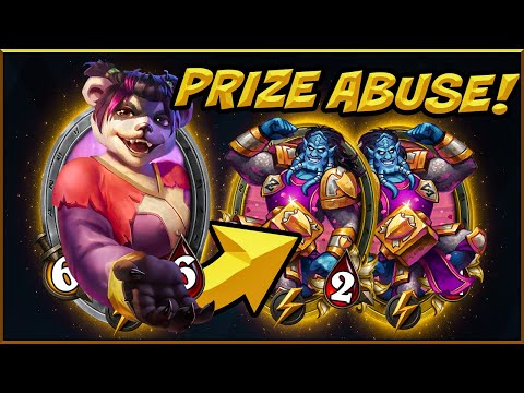 Видео: Переработка призов Новолуния для ОГРОМНЫХ НАГРАД! | Hearthstone Battlegrounds