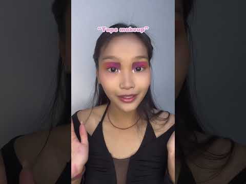 Видео: Tape makeup туршиж үзэв
