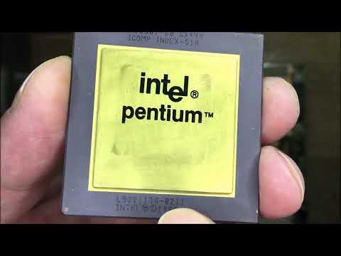 Видео: Ожившая материнская плата ABit AB-PS5 Socket 4 (PGA273) и Pentium - 60 (80501-60). продолжение.