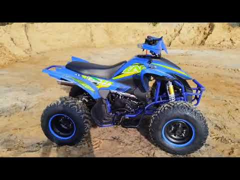 Видео: Квадроцикл Racer TYPHOON 250 с механической КПП