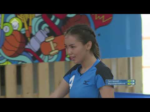 Видео: VII Спортивные игры народов Якутии. Волейбол. Сунтарский - Верхневилюйский | девушки (05.07.19)