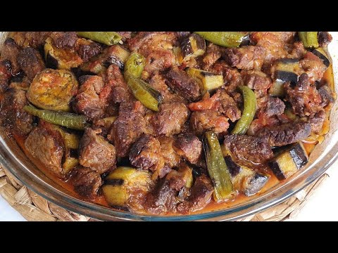 Видео: Запеченные баклажаны с мясом, приготовленным до совершенства