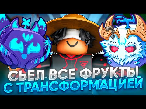 Видео: Я СЬЕЛ ВСЕ ФРУКТЫ С ТРАНСФОРМАЦИЕЙ В BLOX FRUITS