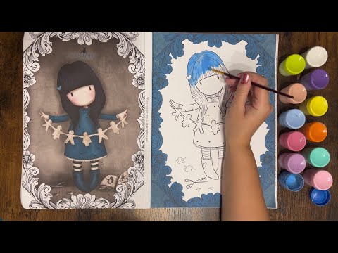 Видео: АСМР РАСКРАСКА, НЕРАЗБОРЧИВЫЙ ШЕПОТ, ТРЕЙСИНГ/ ASMR INAUDIBLE WHISPERING