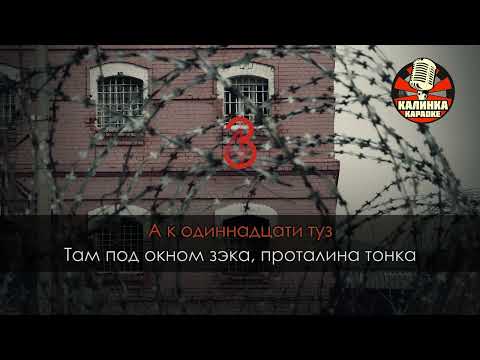 Видео: Михаил Круг   Владимирский централ Караоке