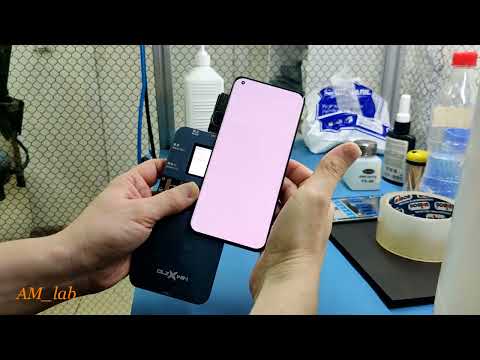 Видео: Xiaomi Mi11 Ultra  замена стекла дисплея / Xiaomi Mi11 Ultra front glass replacement.