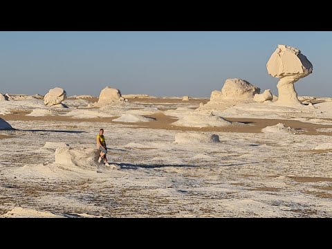Видео: Египет. Белая и Чёрная пустыни.