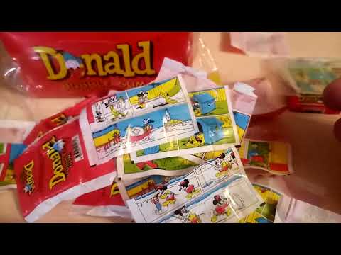 Видео: ОБЗОР РАСПАКОВКА ЖВАЧКА ДОНАЛЬД 2024 Жевательная резинка DONALD