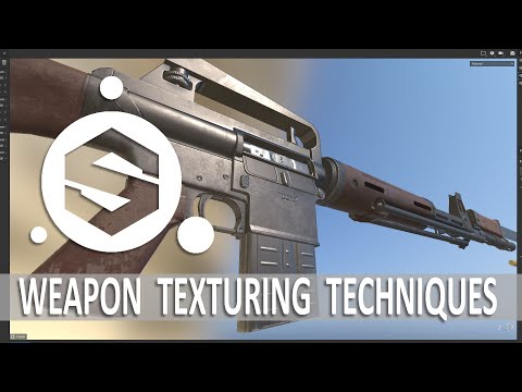 Видео: Методы текстурирования оружия в Substance Painter