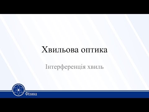 Видео: Хвильова оптика. Інтерференція хвиль. Фізика 11клас