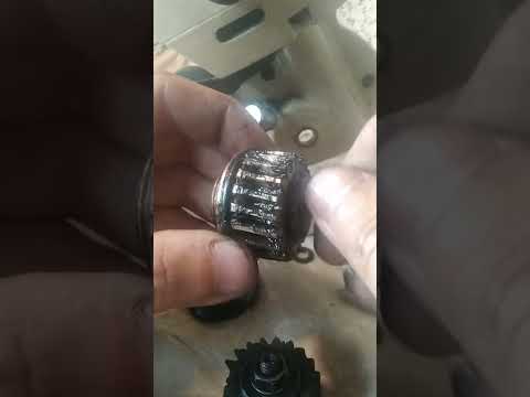 Видео: ремонт раскройного ножа Anysew RSD-100