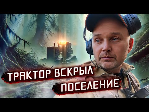 Видео: ТРАКТОР РАЗГРЁБ ЛЕСНУЮ ДОРОГУ И ОТКРЫЛ ПУТЬ К СОКРОВИЩАМ ДРЕВНЕГО ПОСЕЛЕНИЯ.