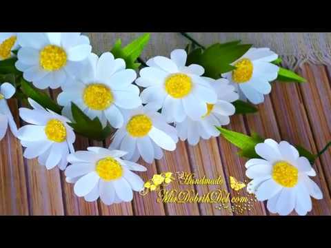 Видео: РОМАШКИ ИЗ ЛЕНТ 🌼 DIY Camomile Kanzashi 🌼