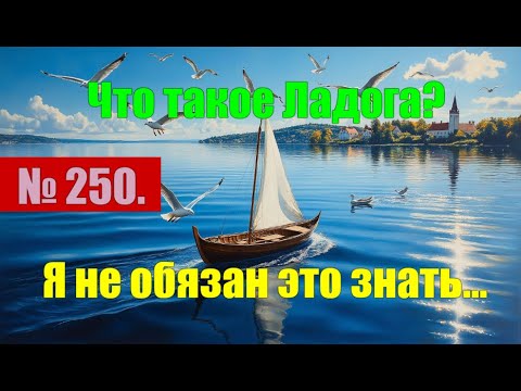 Видео: № 250. Что такое Ладога? - Я не обязан это знать. НУ НЕ ДЕБИЛ ЛИ А?#антимошенники#аферисты#аферисты