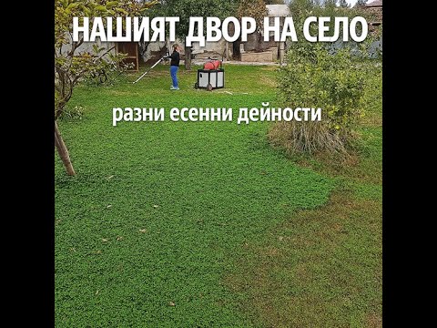 Видео: НАШИЯТ ДВОР НА СЕЛО: Какво свършихме по двора? Както и неделна разходка с велосипед!