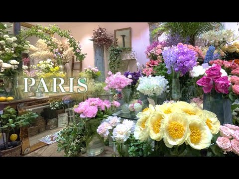 Видео: [Париж] Сказочный цветочный магазин / Залитая светом площадь Вогезов / Элегантные сладости