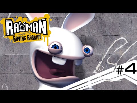 Видео: Rayman Raving Rabbids #4 "Танцующие Зайцы"