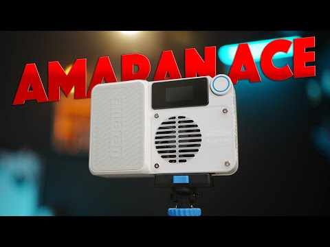 Видео: Amaran Ace 25c| Топовая компактная панелька