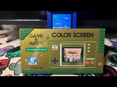 Видео: Ретро Игровая приставка Nintendo Game & Watch – The Legend of Zelda.