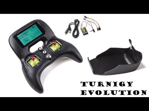 Видео: Обзор радиоаппаратуры Turnigy Evolution