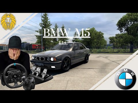 Видео: BMW M5 E34 MOD - ETS 2 *Счупих бавареца!* @BGNIK