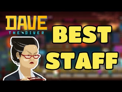 Видео: Лучшие сотрудники, менеджеры и специалисты по закупкам в Dave the Diver