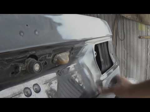 Видео: как подготовить элемент под окрас с переходом по базе и лаку