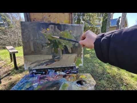 Видео: На академичке. Мой короткий пленэр