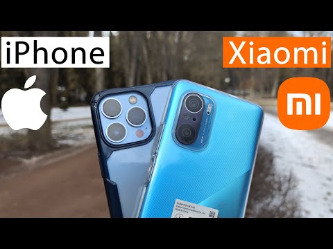 Видео: Xiaomi Poco F3 vs iPhone 13 pro max примеры фото, видео и возможностей