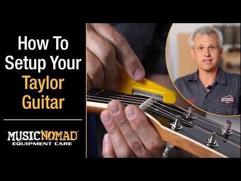 Видео: TAYLOR GUITAR - Как настроить акустическую гитару