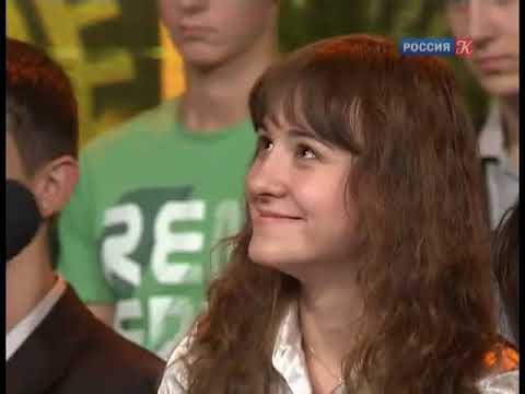 Видео: 2010 Участие учеников 15 10 2010 в телепередаче  За семью печатями