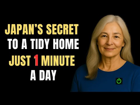 Видео: 7 японских привычек, которые помогут вам никогда не видеть беспорядок в доме