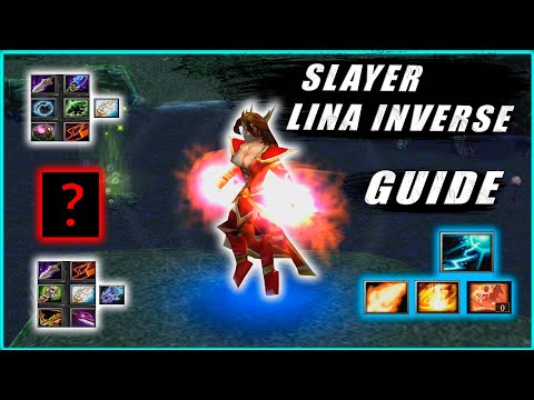 Видео: Slayer Lina Inverse Guide | Юзаю Мх на Lina Inverse ( легальное)