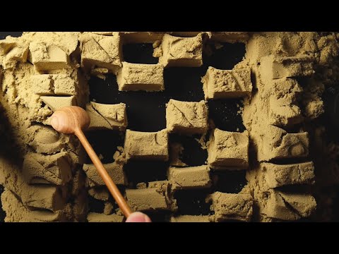 Видео: ACMP Покалывание и расслабляющий кинетический песок ASMR