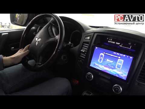 Видео: Mitsubishi pajero 4 2008 | Магнитола на Android 8.0 с поддержкой ROCKFORD и всех штатных функций