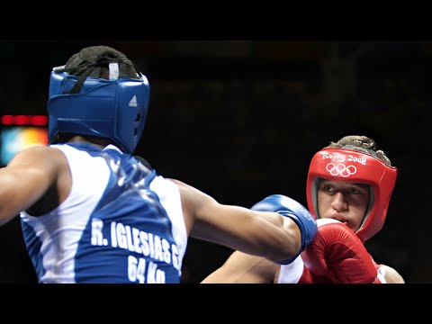 Видео: Пекин-2008.1/4 Финал. Геннадий Ковалев (RUS) 🇷🇺 🆚 🇨🇺 (CUB) Рониэль Иглесиас -64кг.